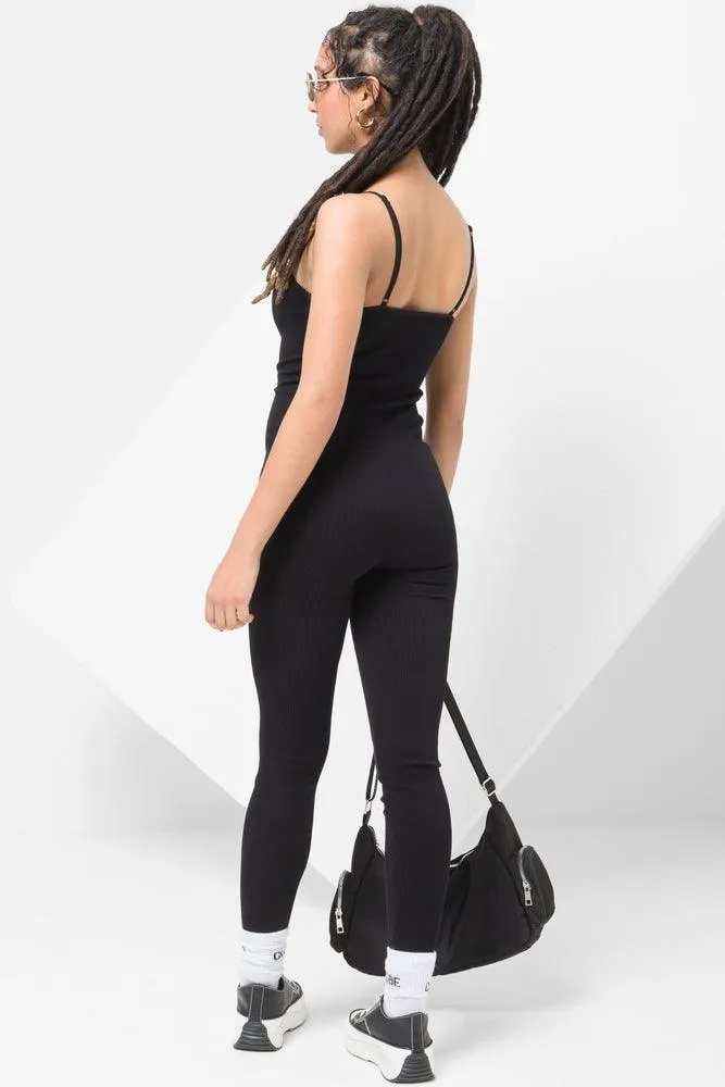 Seamless Jumpsuit Black