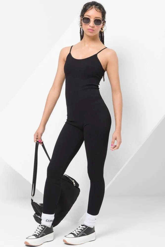 Seamless Jumpsuit Black