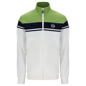 Sergio Tacchini Men's Damarindo Track Top Gardenia Piquant Green