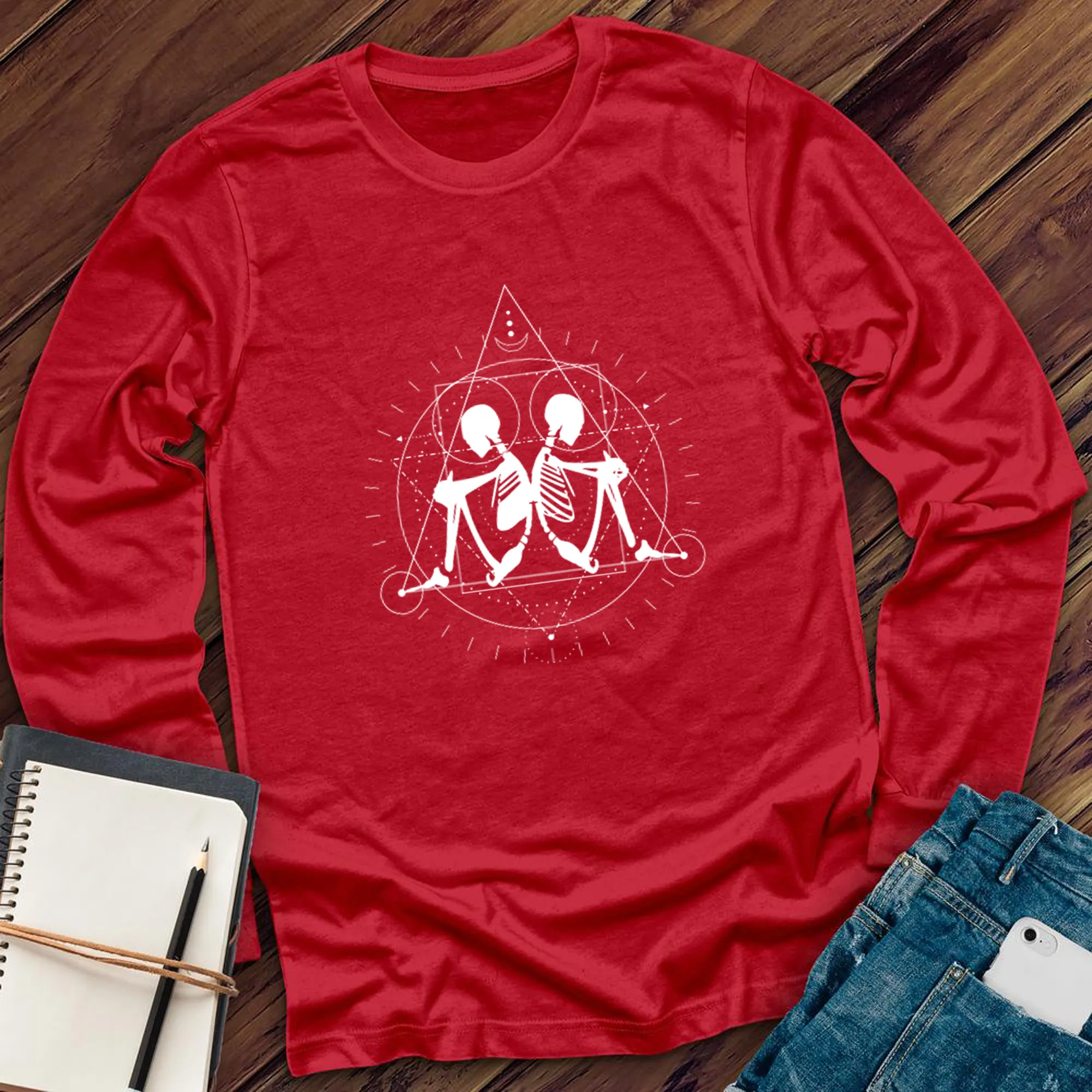 Skeleton Diagram Long Sleeve