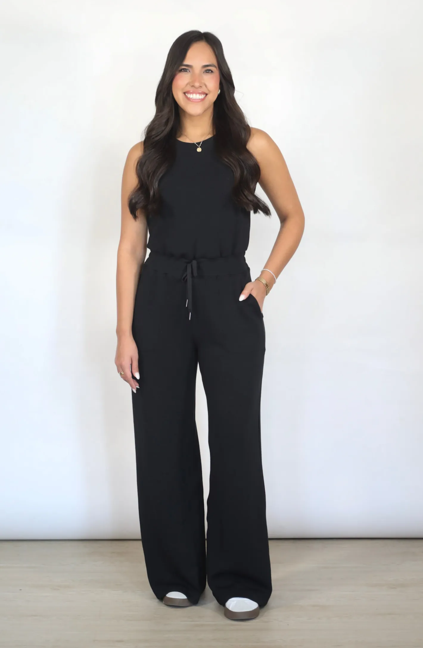 Spanx Air Essentials Sleeveless Jumpsuit- 2 Colors