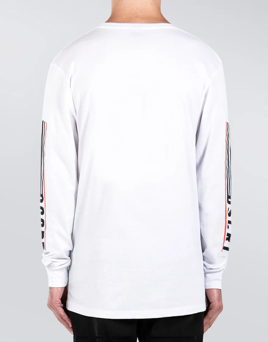 Speed LS Tee White