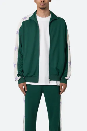 Star Track Jacket - Green