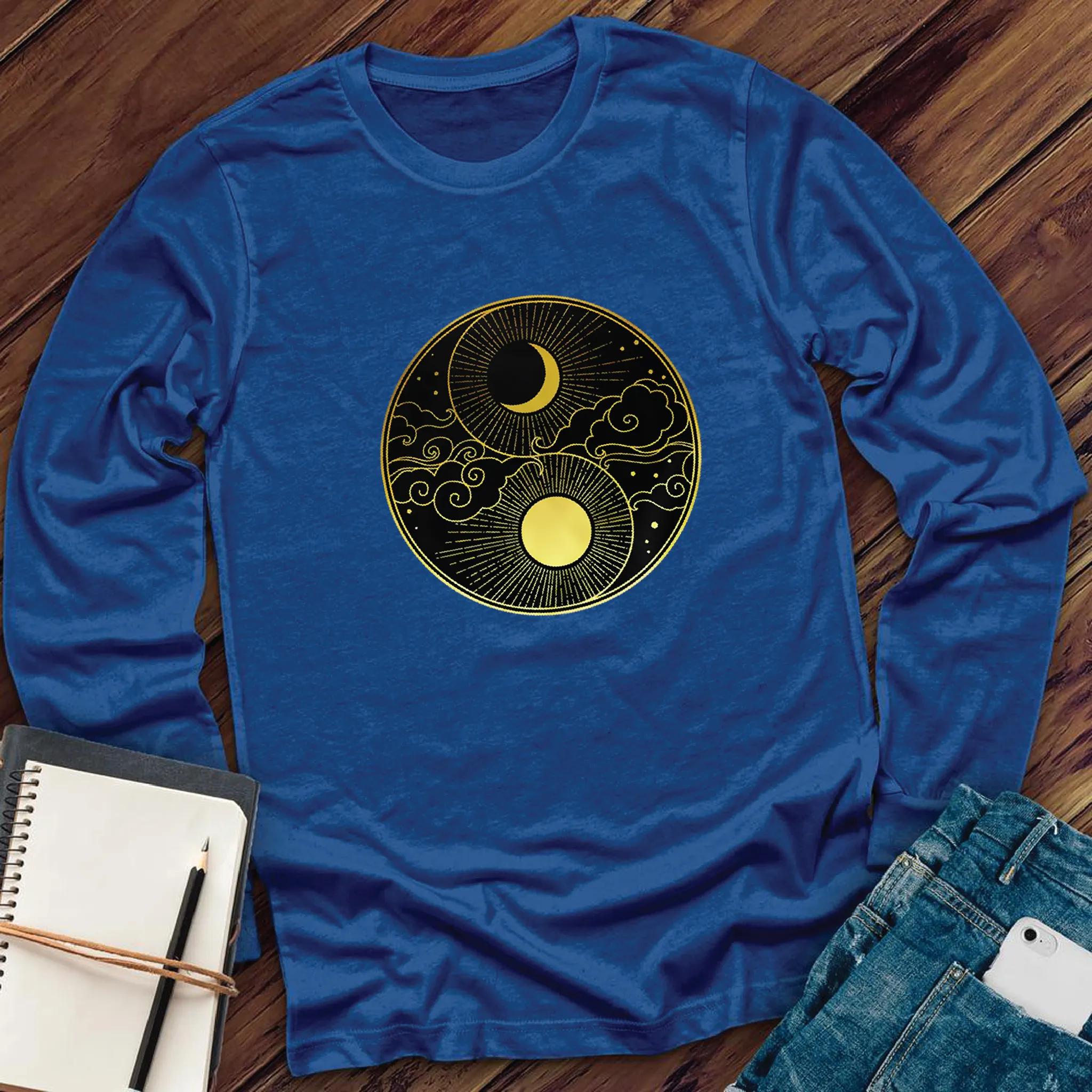 Sun and Moon Yin Yang Long Sleeve