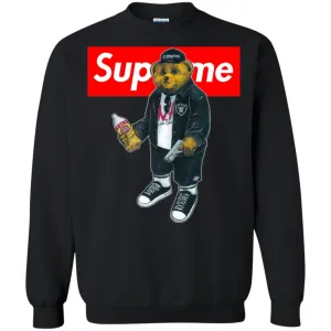 Supreme Bear Guns T-shirt Crewneck Pullover Sweatshirt