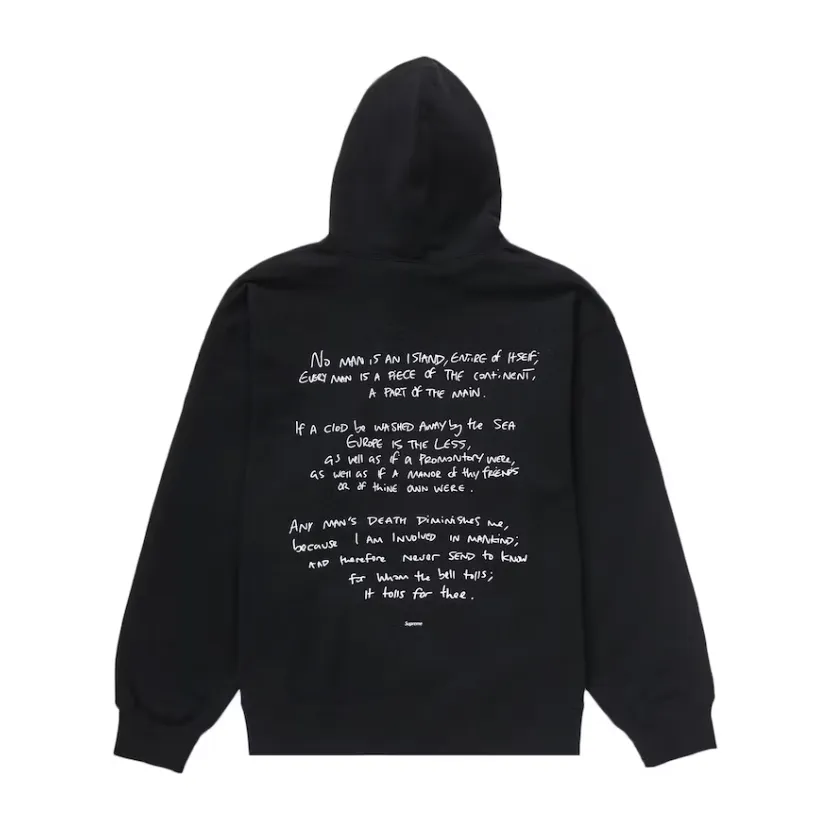 Supreme Corteiz Rules The World Hoodie Black