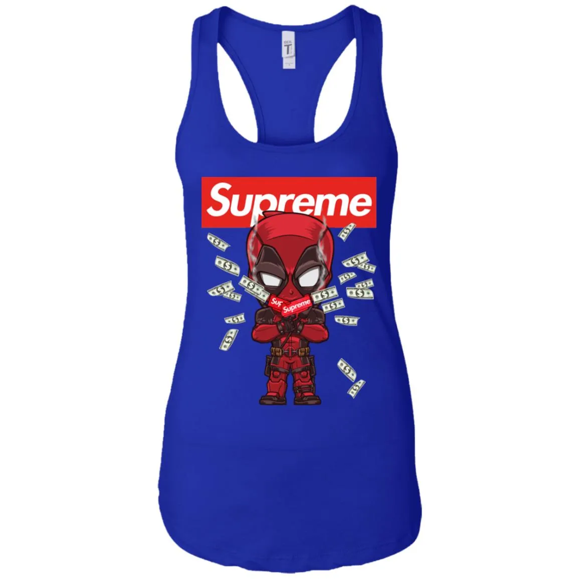 Supreme Deadpool Funny T-shirt Women Tank Top