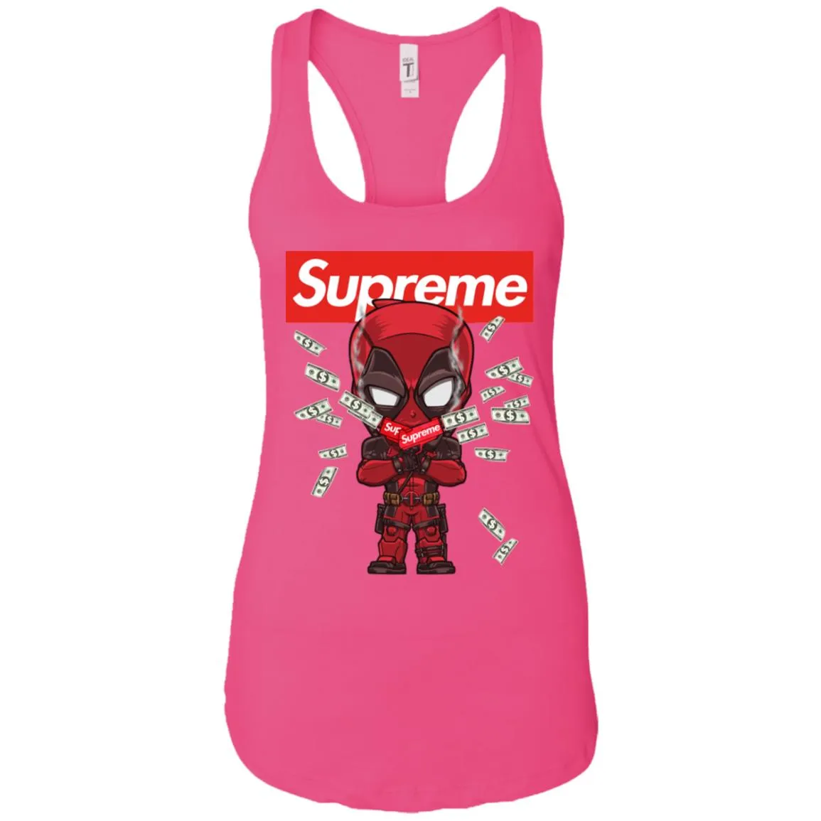 Supreme Deadpool Funny T-shirt Women Tank Top