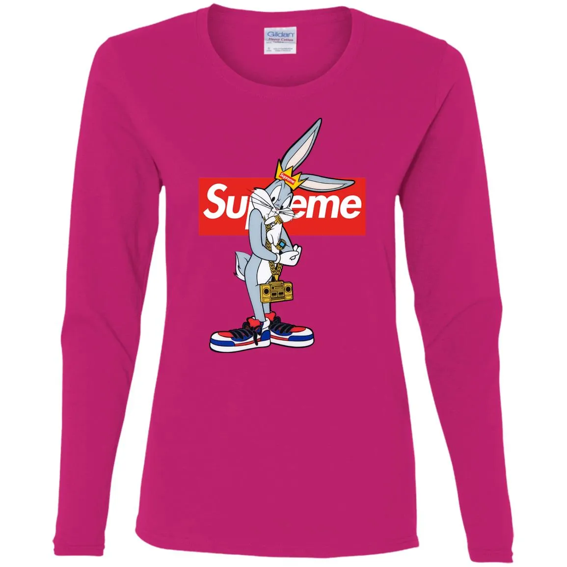 Supreme Rabbit Trending T-shirt Women Long Sleeve Shirt