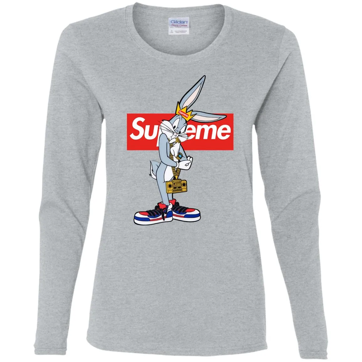 Supreme Rabbit Trending T-shirt Women Long Sleeve Shirt