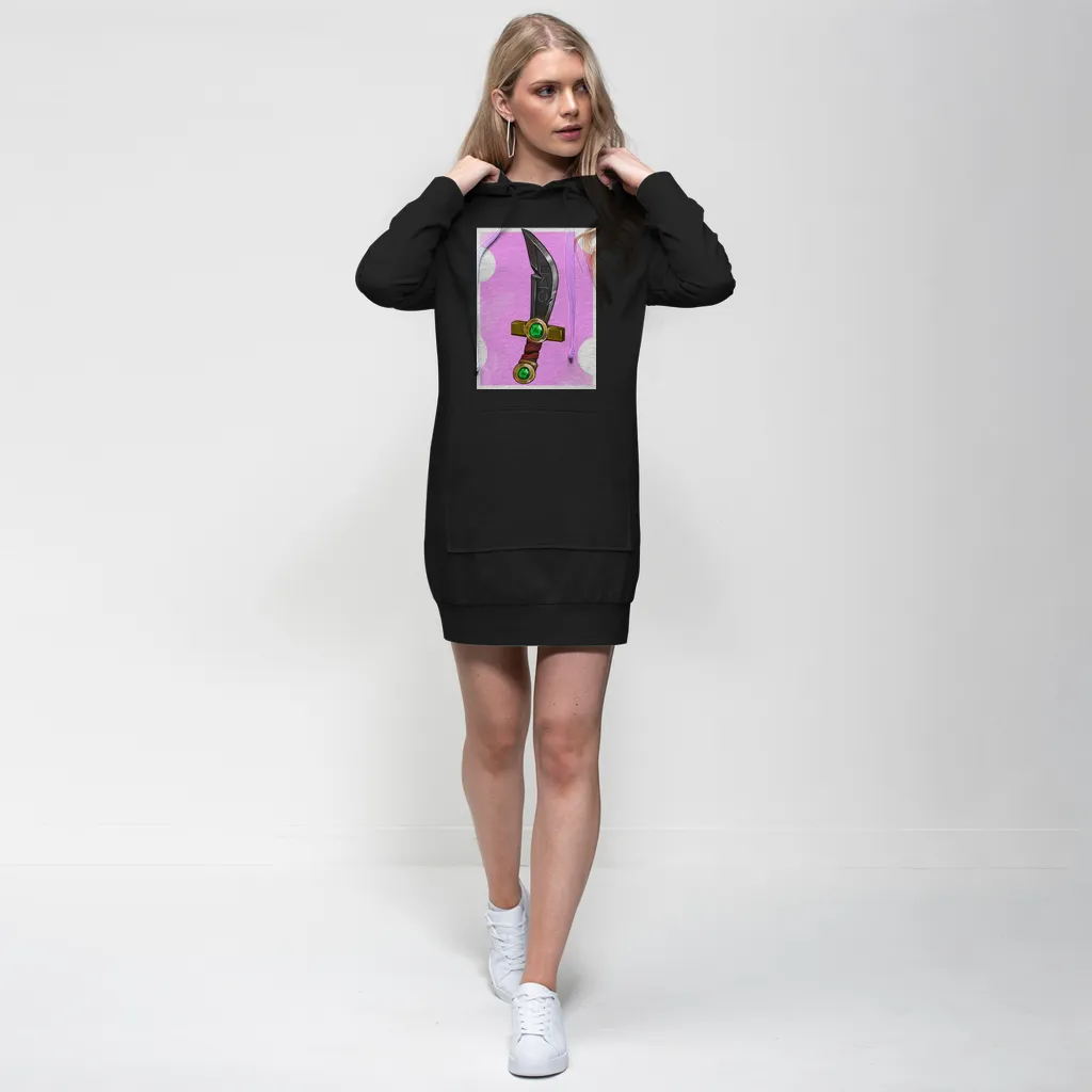 Sword Premium Adult Hoodie Dress