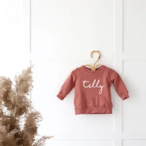 TERRACOTTA Personalised Sweatshirt