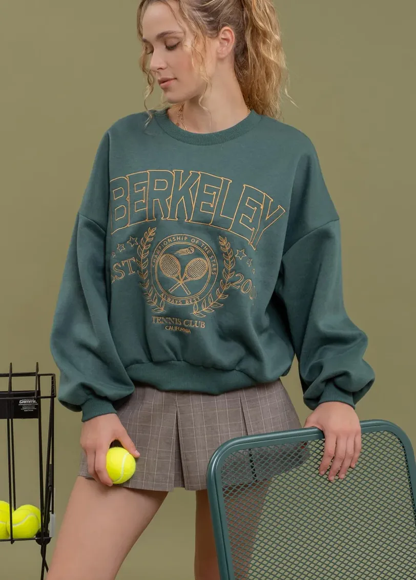 The Baylor Tennis Club Graphic Sweatshirt