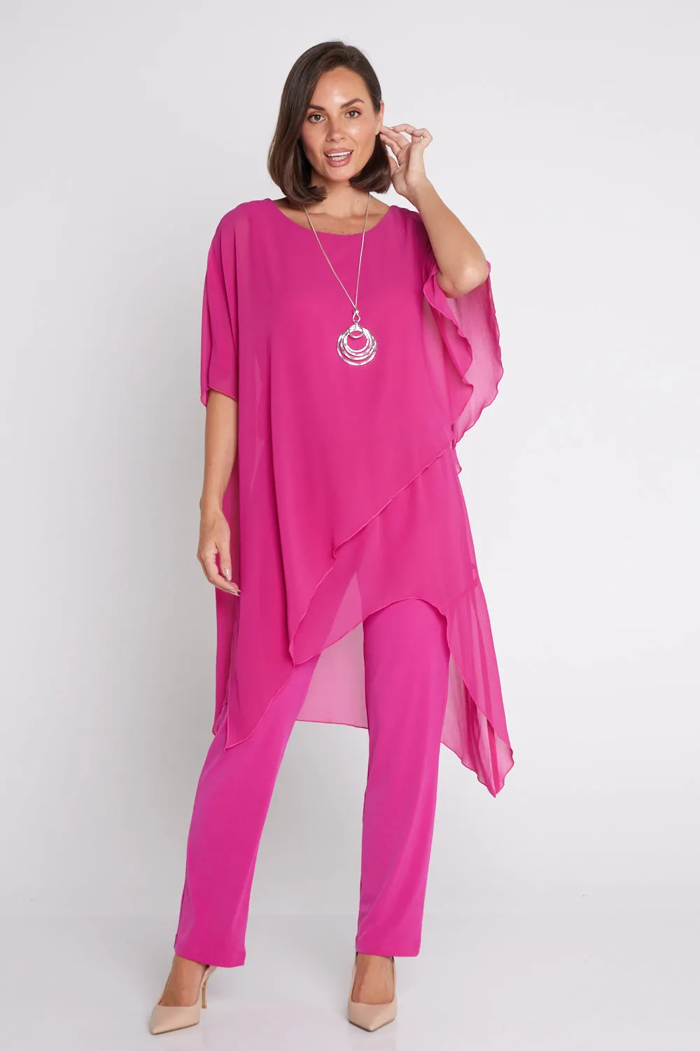 Tilly Jumpsuit - Hot Pink