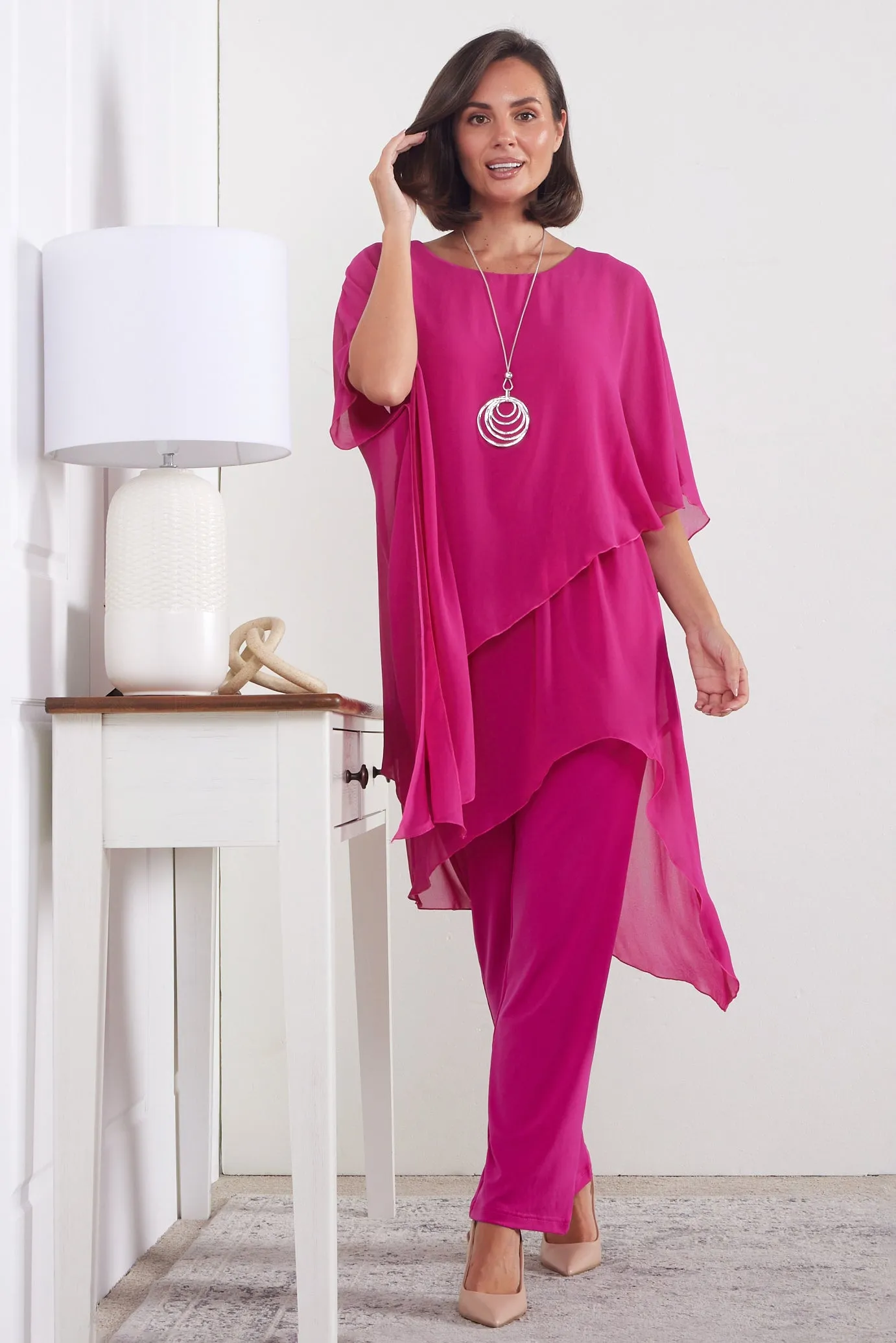 Tilly Jumpsuit - Hot Pink