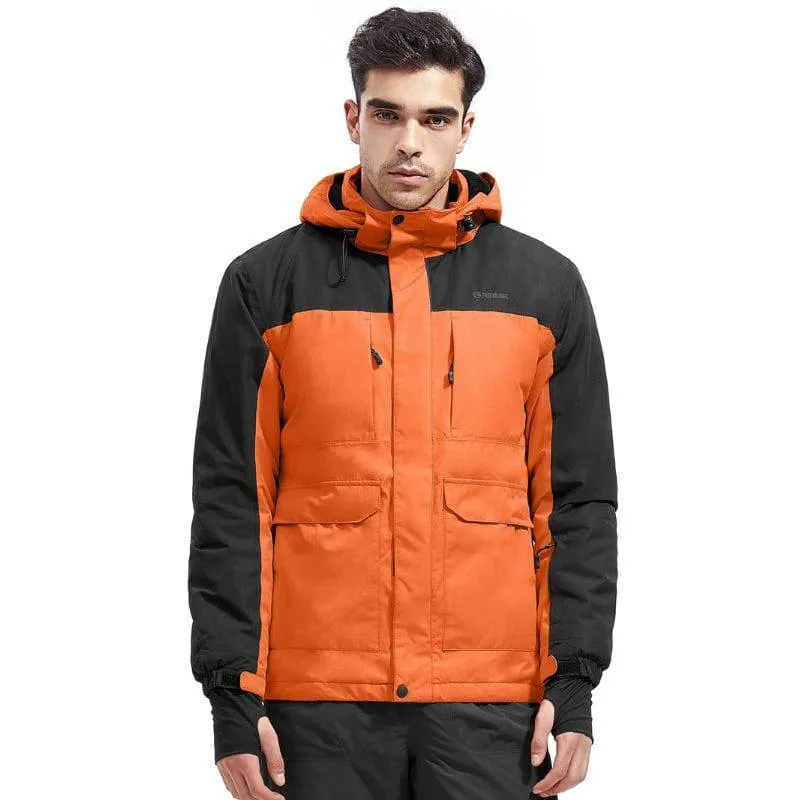 TRACK Men's Warm Waterproof Snow Ski Jacket