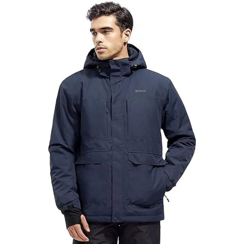 TRACK Men's Warm Waterproof Snow Ski Jacket