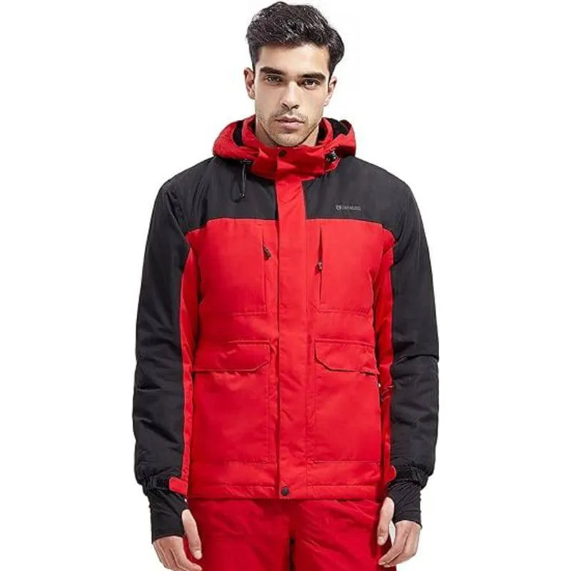 TRACK Men's Warm Waterproof Snow Ski Jacket