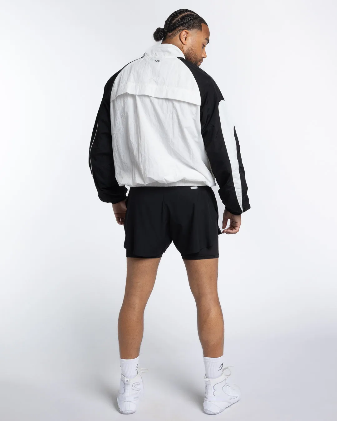 Tunero Track Jacket - White/Black