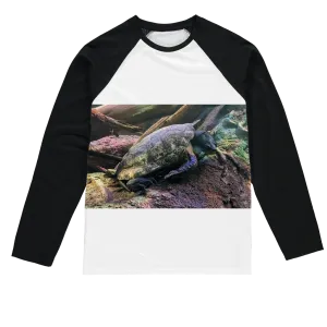 Turtles Sublimation Baseball Long Sleeve T-Shirt