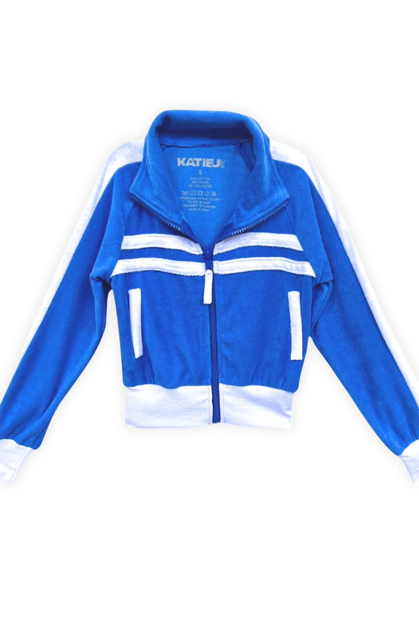 TWEEN MARGOT TERRY CLOTH TRACK JACKET - FINAL SALE