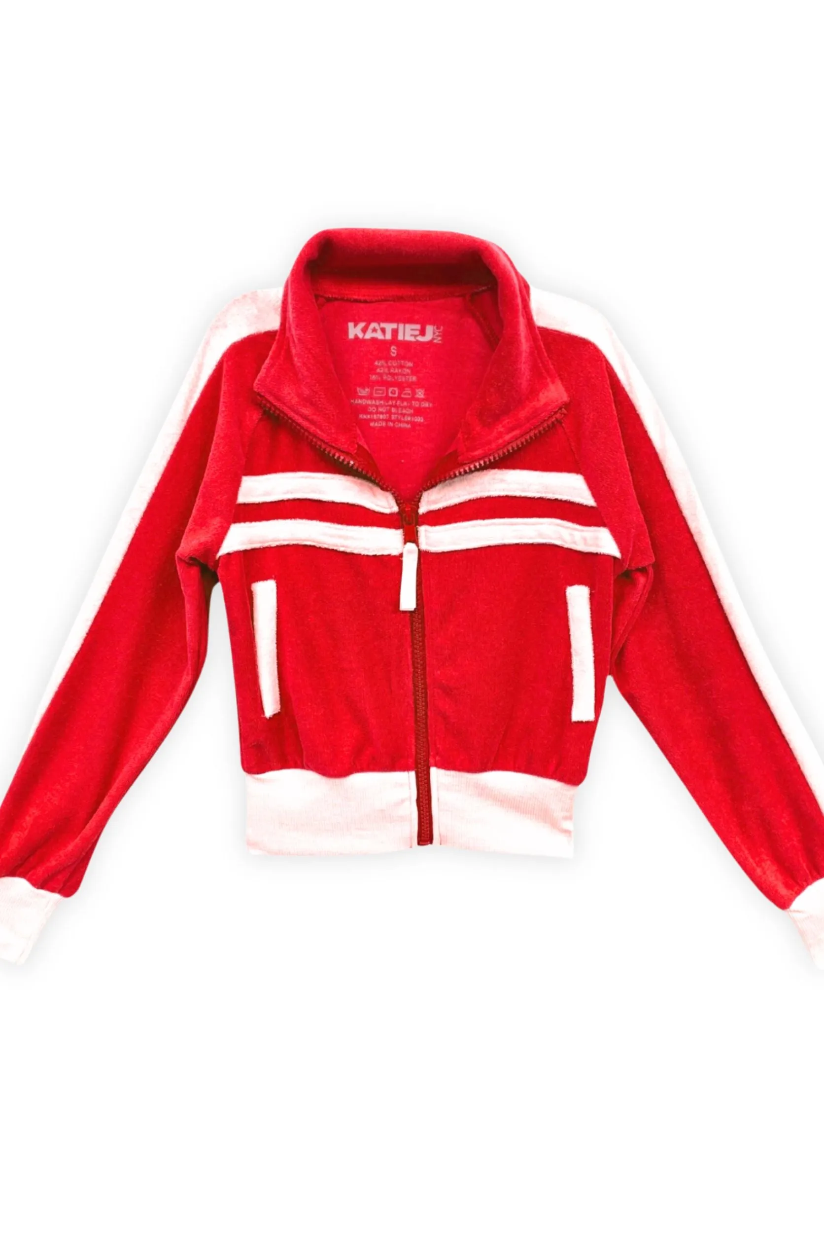 TWEEN MARGOT TERRY CLOTH TRACK JACKET - FINAL SALE