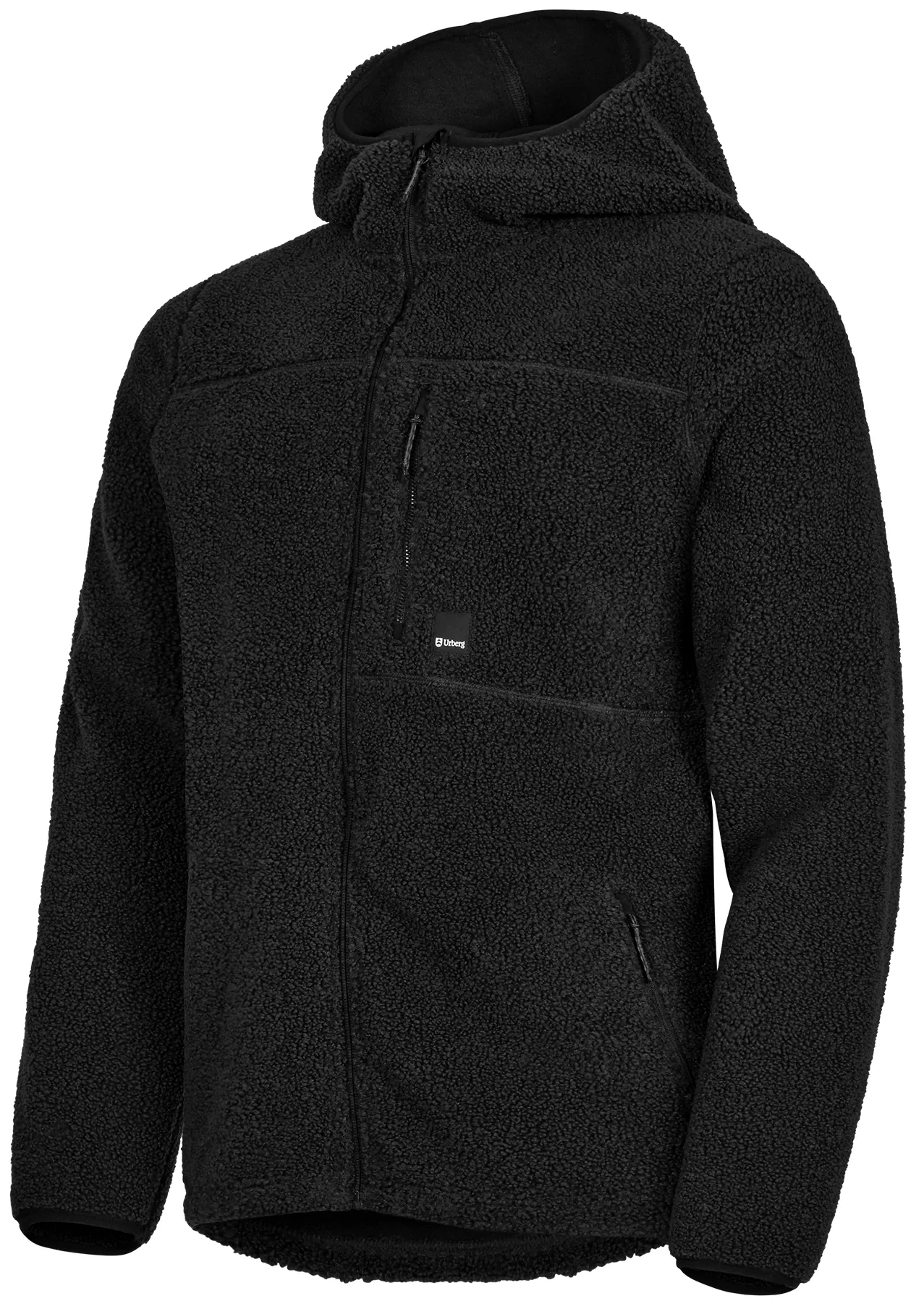 Urberg Men&#x27;s Pile Hoodie Black Beauty | Buy Urberg Men&#x27;s Pile Hoodie Black Beauty here | Outnorth