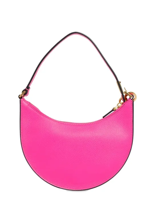 Valentino Garavani   Mini V Logo Signature leather hobo bag 