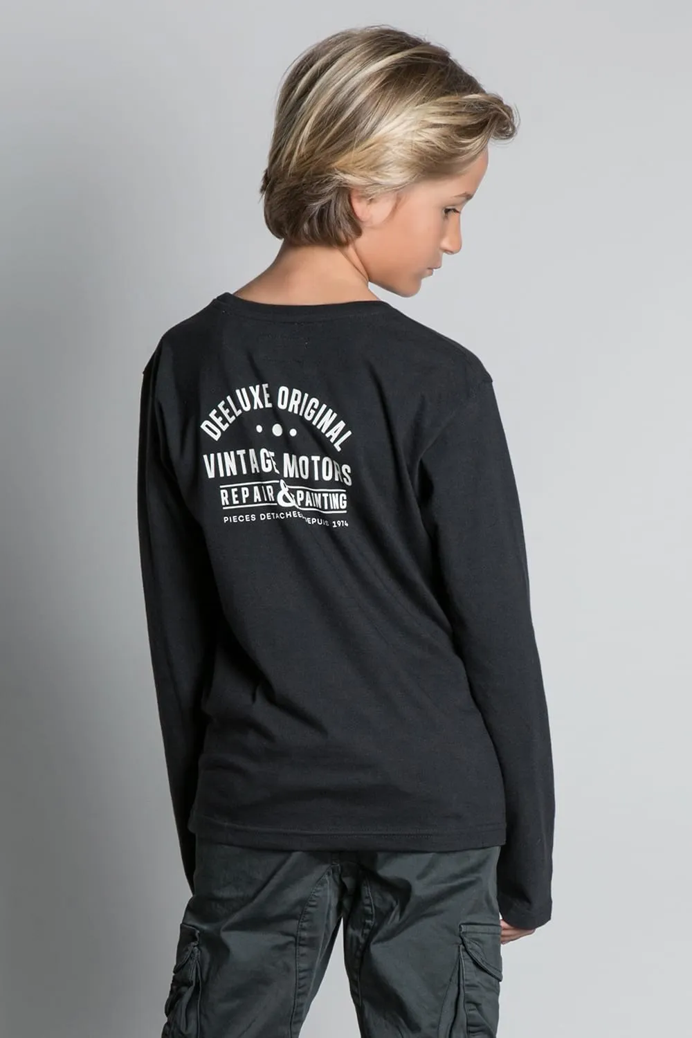 Venice Black Long Sleeve T-Shirt