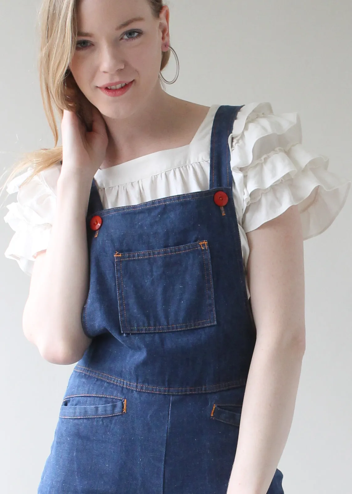 Vintage 1970s Denim Overalls