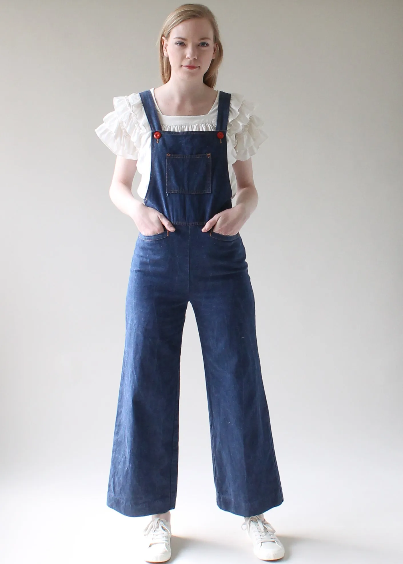 Vintage 1970s Denim Overalls