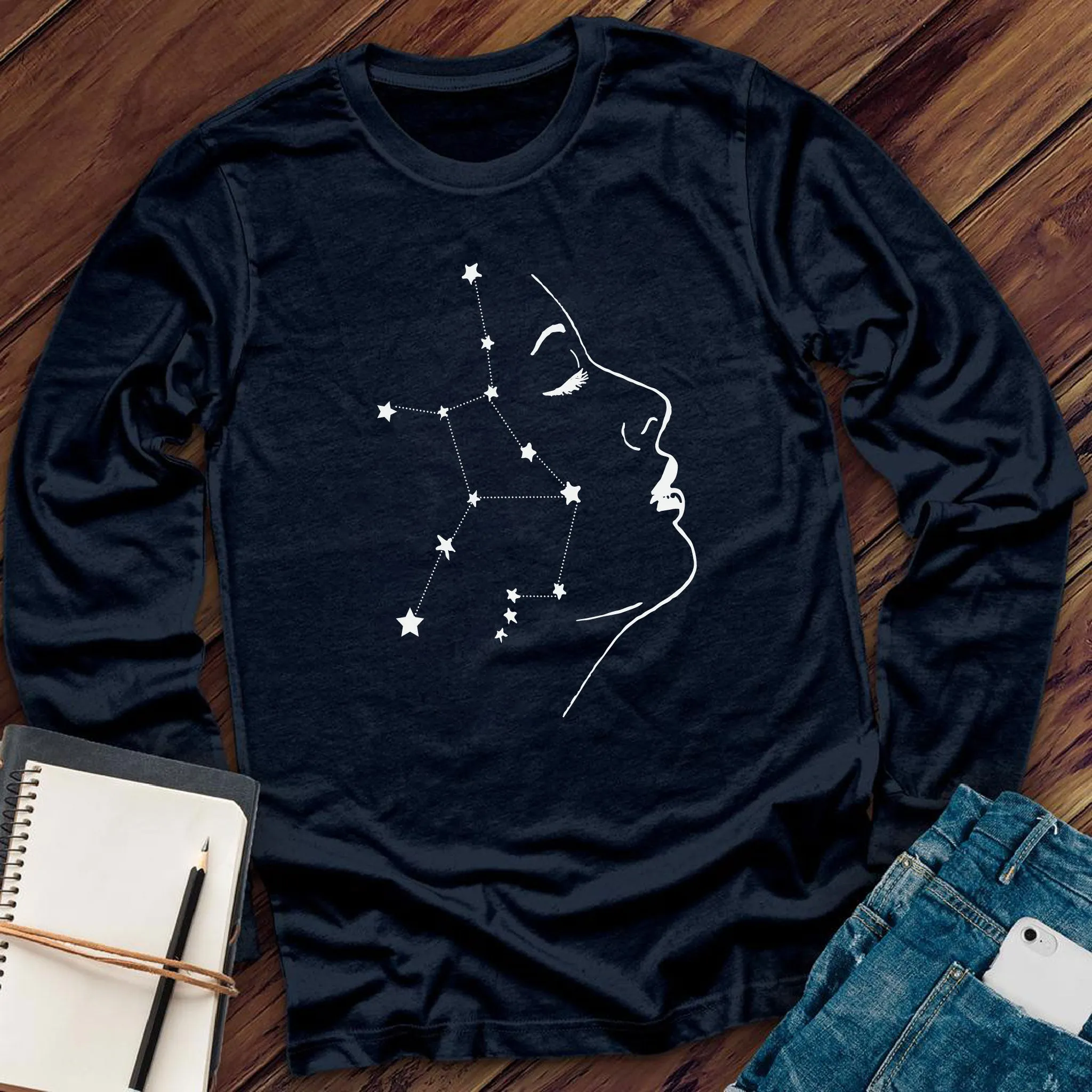 Virgo Constellation Woman Long Sleeve