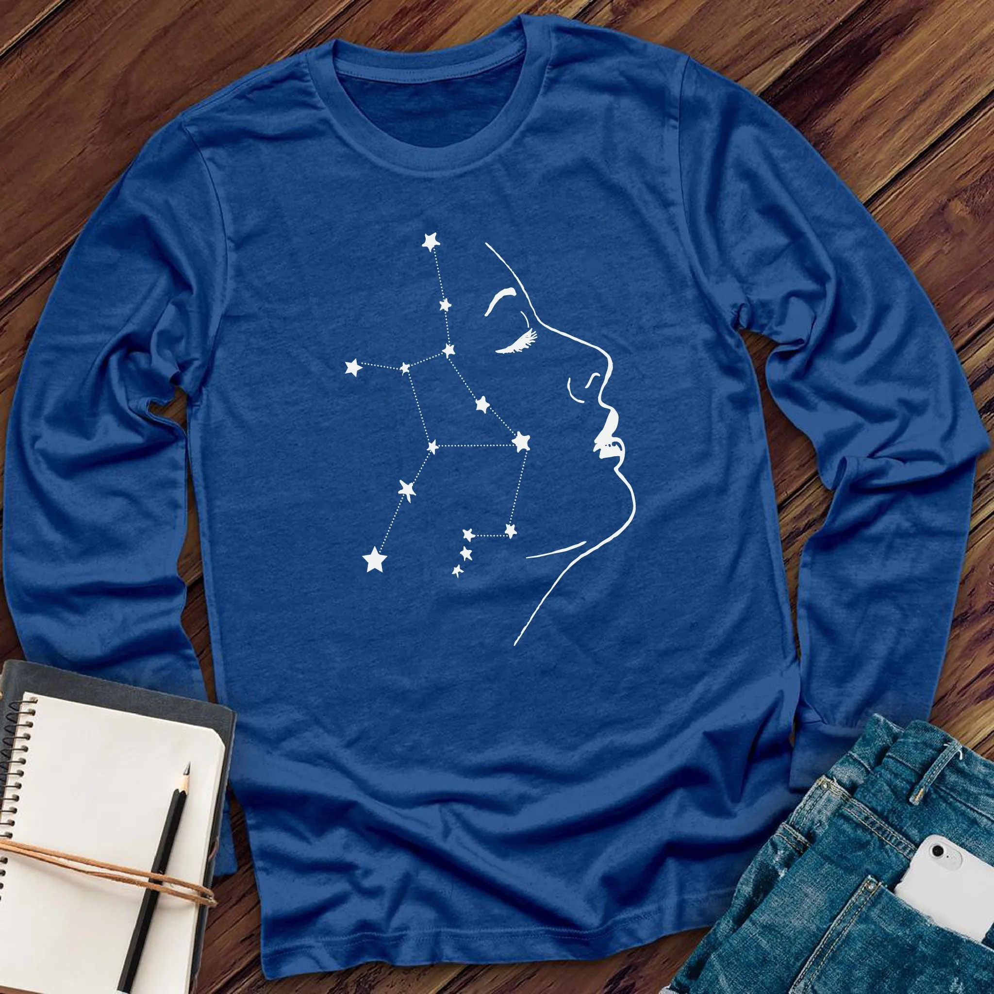 Virgo Constellation Woman Long Sleeve