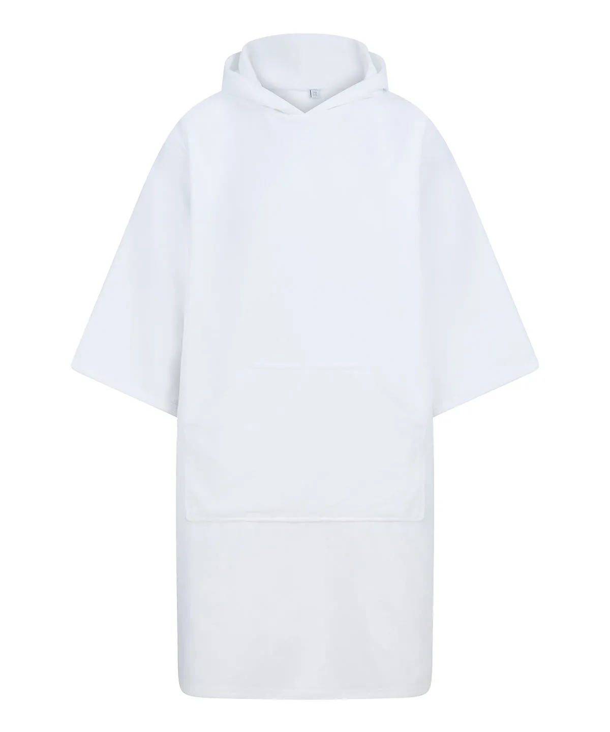 White - Adults poncho