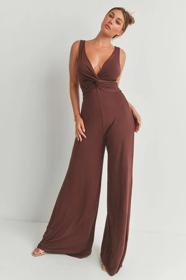 WIDE LEG JUMPSUIT