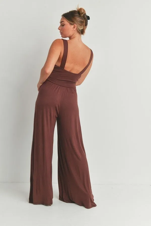 WIDE LEG JUMPSUIT