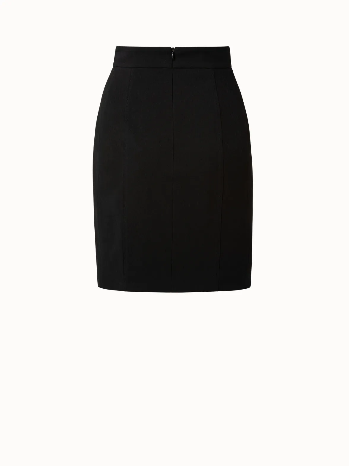 Wool Pencil Skirt