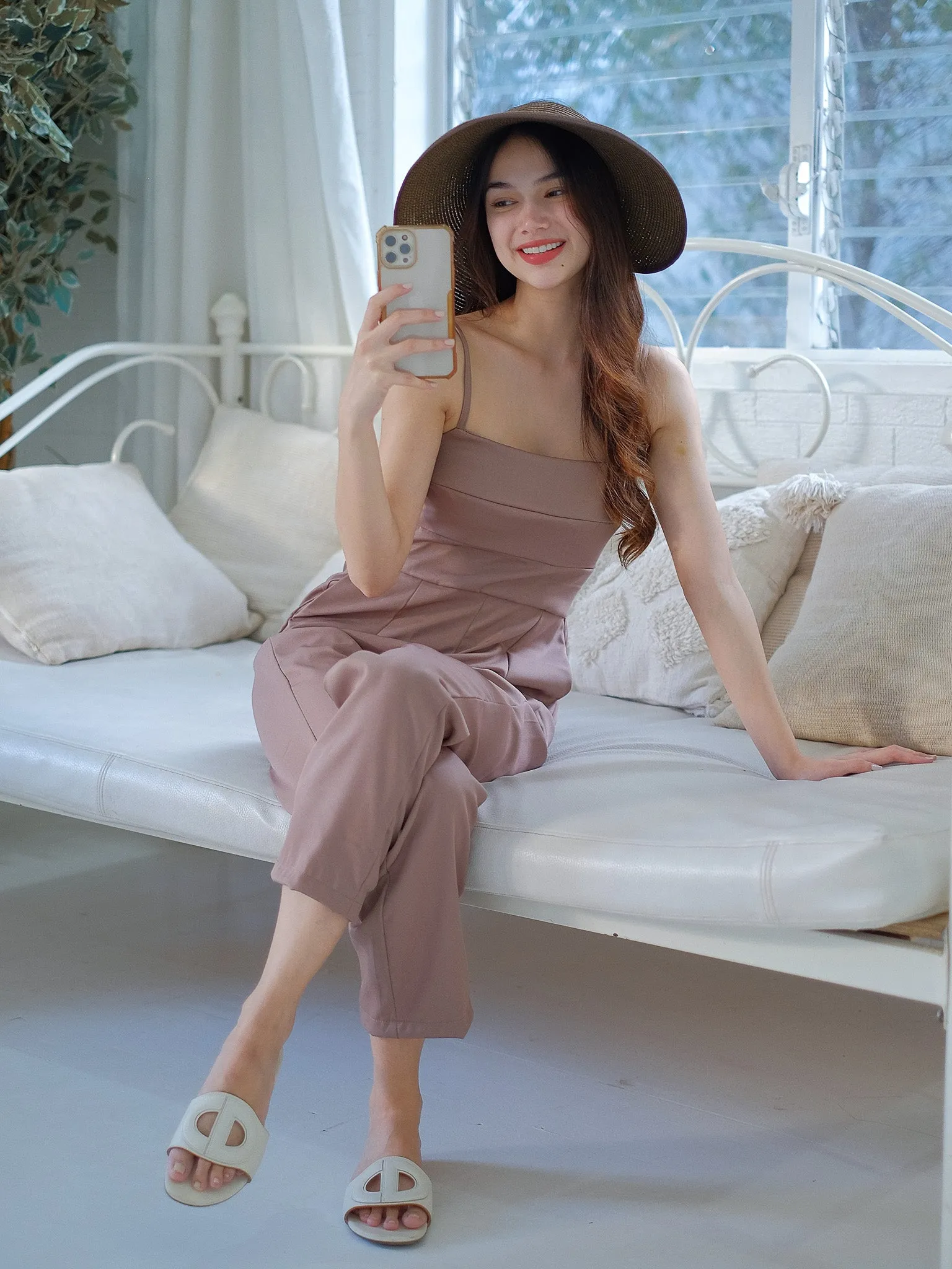 Zia Jumpsuit - cedar