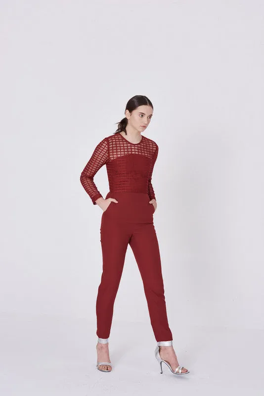 ZV061605JRD : JUMPSUIT